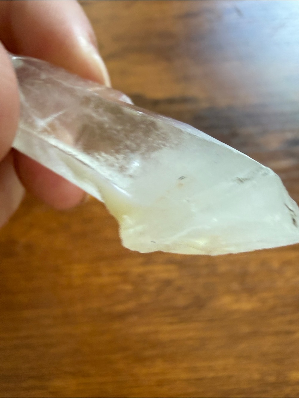 Clear Quartz Point Crystal - Picture 8 of 10